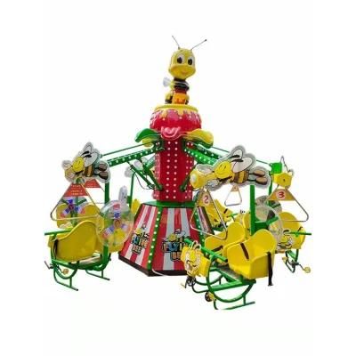 Bee Theme Rotary Amusement Carousel Ride for Amusement Park