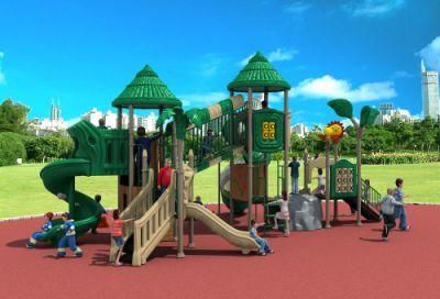 Factory Supply Kids Outdoor Playground, Children Plastic Playground Slide HD17-003A