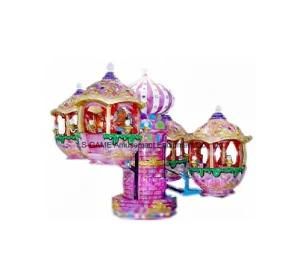 Roundabout Castle Helicopter Kiddie Ride for Amusement Park