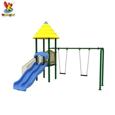 Wandeplay Outdoor Swing and Slide Play Set for Children