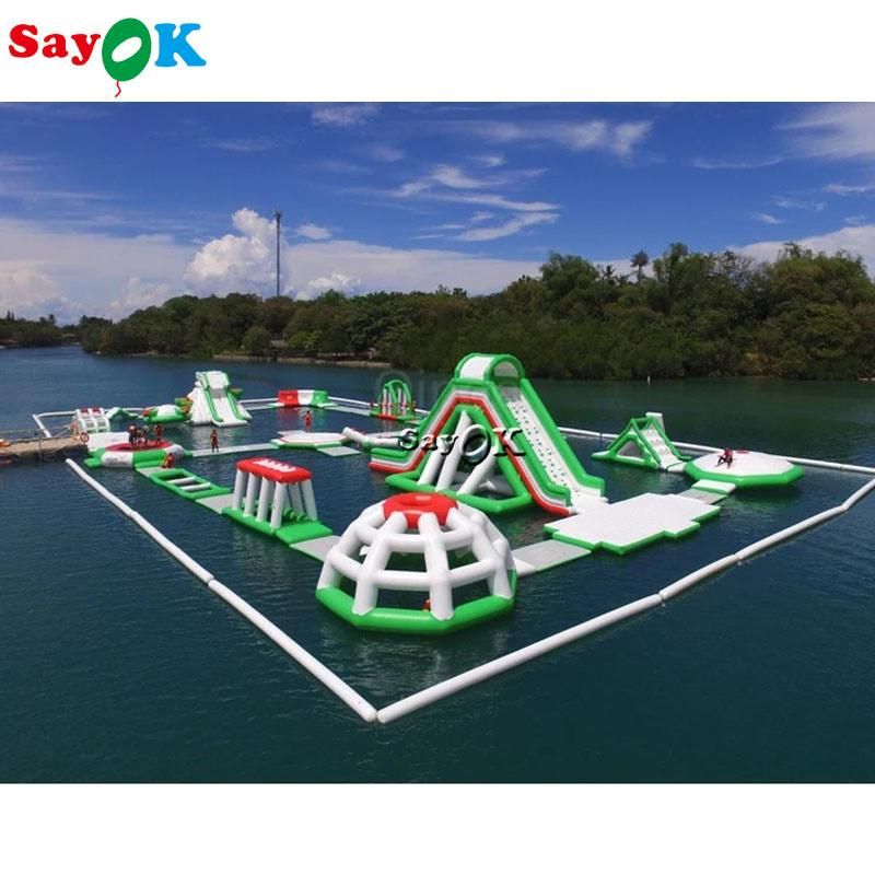 Sea Floating Water Amusement Park Inflatable Games