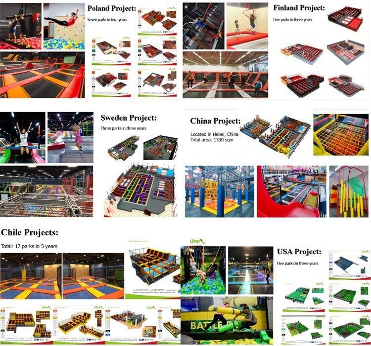 Poland Big Indoor Trampoline with High Performance Trampoline
