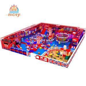 Britain Theme Indoor Playground Naughty Castle for Children