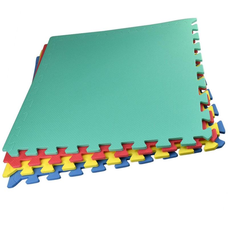 Basement Garage Gym Interloking Puzzle EVA Material Mat