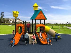 Plastic Material Outdoor Playground Equipment for Kids Play (HD15A-122D)