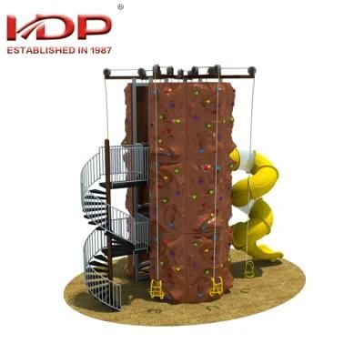 New Design Children Outdoor Playground Climbing Wall Adventure Equipment