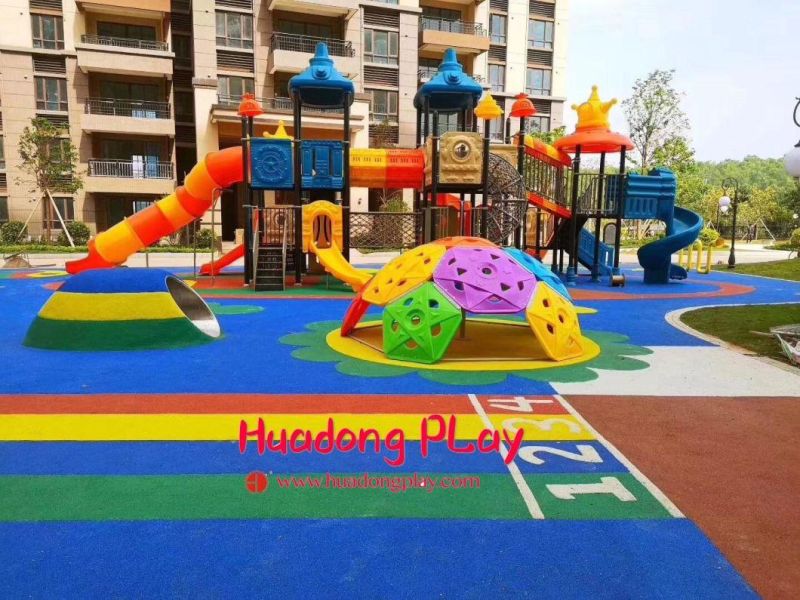 Wholesale Large Outdoor Playground Plastic Slide for Kids