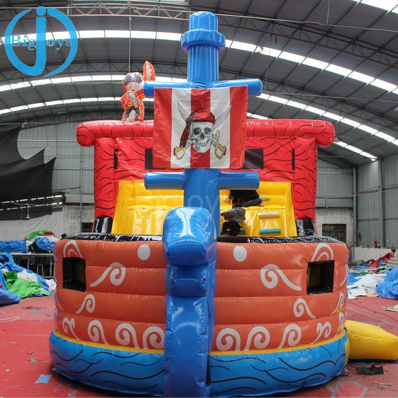 Inflatable Pirate Bouncer, Commercial Cheap Inflatable Slide