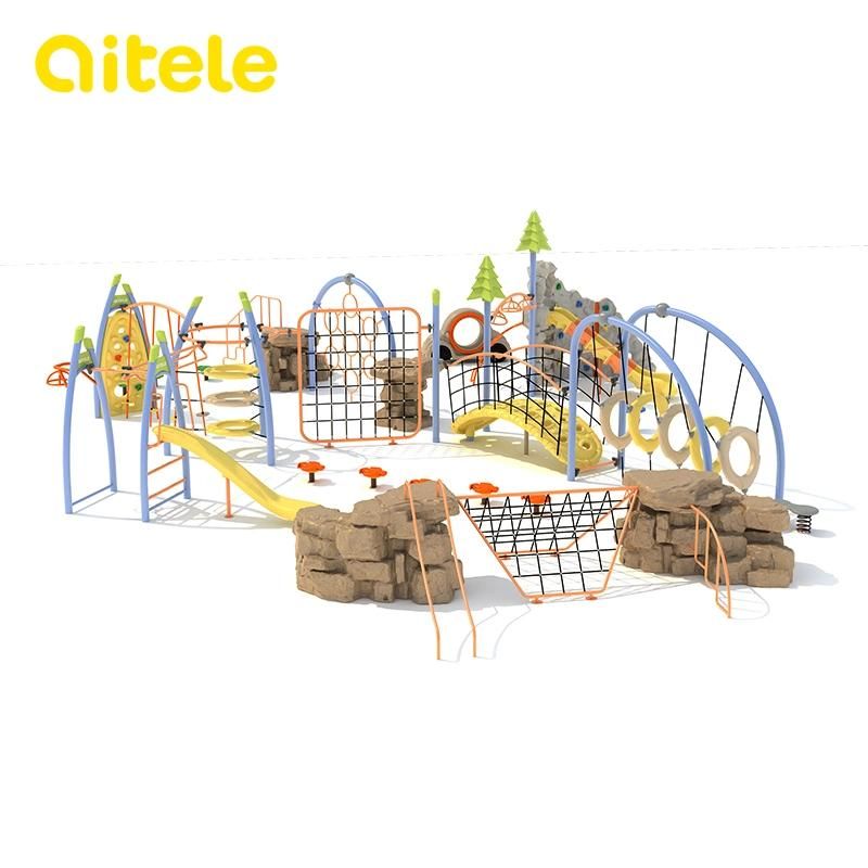 Manufacturers Attractive Amusement Outdoor Playground Equipment