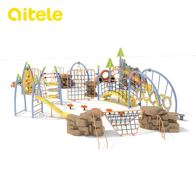 Manufacturers Attractive Amusement Outdoor Playground Equipment