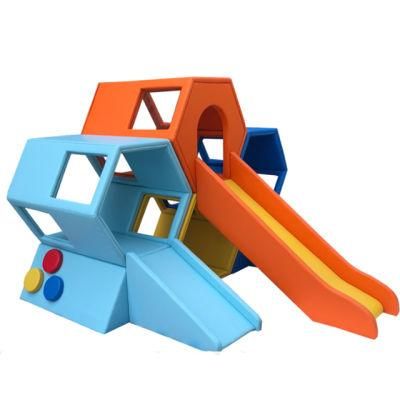 New Design Honeycomb Maze Kids Soft Climbing Slide Indoor Children Soft Play