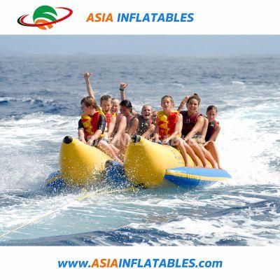 Best Price Quality Double Tube 10 Seats Inflatable Banana Boat for Sale