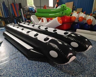 Customized Banana Boat Inflatable Towable Banana Boats for 10 People