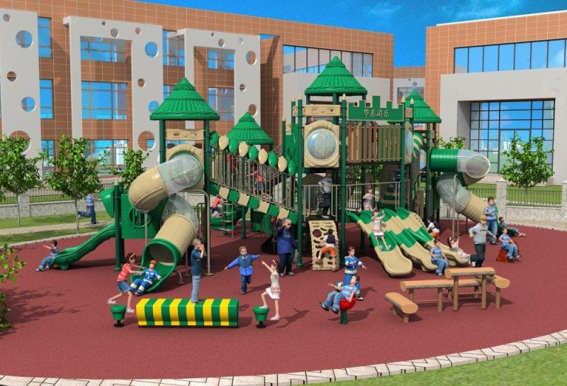 New Outdoor Playground Equipment Slide for Kids