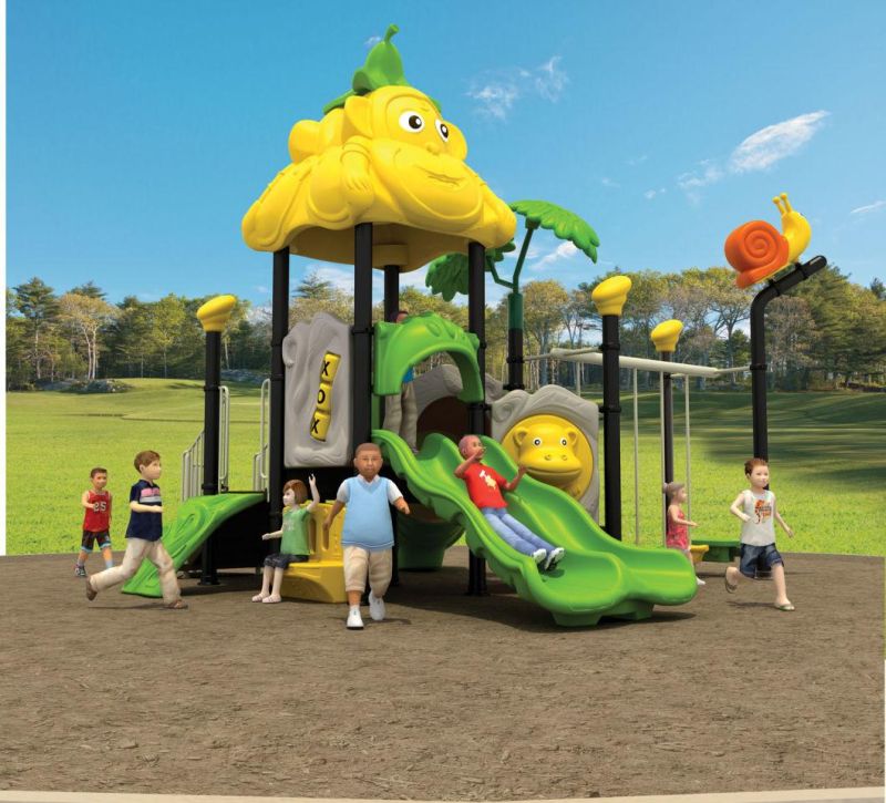 Small Outdoor Playground with Double Slide (TY-9024C)