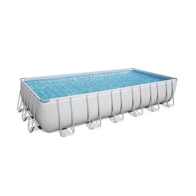 Large Grey Bracket Children&prime;s Family Swimming Pool Thickened Frame Supports The Swimming Pool