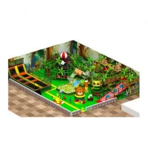 Large Jugle Theme Ball Pit Slide Kids Plastic Indoor Playground