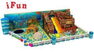 Ifunpark Indoor Playground Slide Ball Pool Marine Style Soft Playground Ocean Style Play Ground