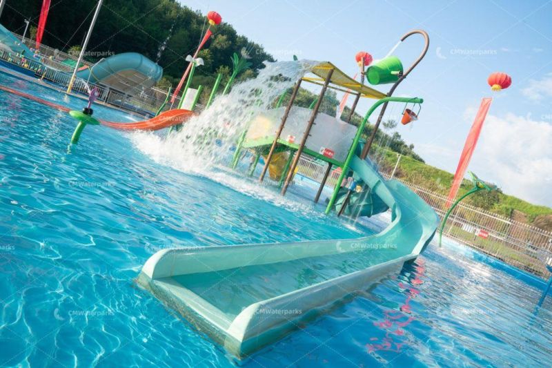 High Quality Fiberglass Water Slide Outdoor Water Park Equipment for Adult Kids