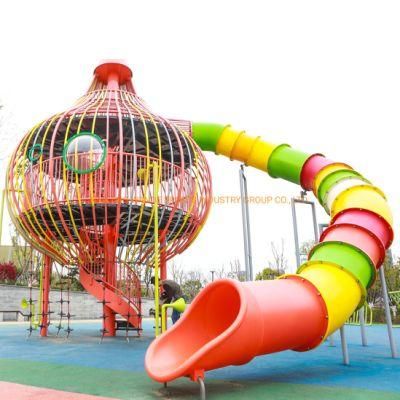 Plastic Toy Kids Slide Children Outdoor Playground Equipment Amusement Park