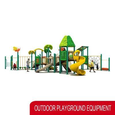 New Kids Outdoor Playground Equipment Children Play Amusement Plastic Slide Classical Outdoor Playground