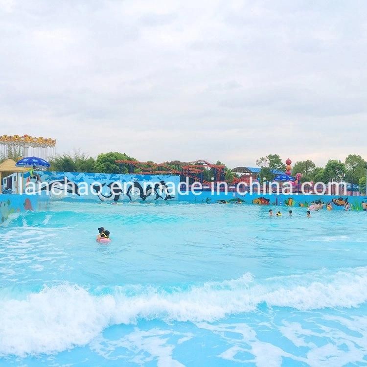 Artificial Wave Tsunami Pool for Aqua Park