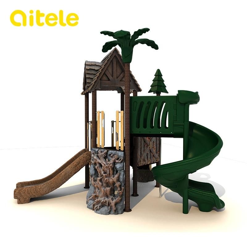 Funny Kids Plastic Park Outdoor Playground Equipment