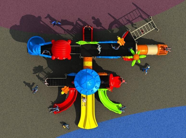 Outdoor Playground Children Slide Park Amusement
