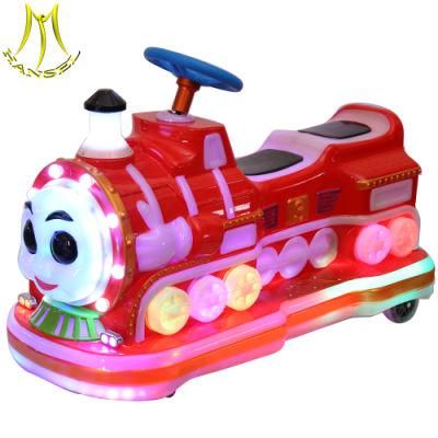 Hansel Hot Sale Remote Control Kids Electric Train Ride for Amusement Park