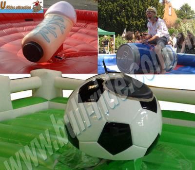 Rodeo Bull with Different Kinds Attachement, Inflatable Sports Game