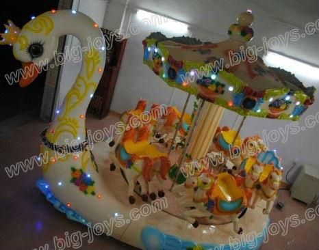 Kids Ride Attraction Park Equipment Electric Merry Go Round Carousel