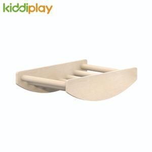 High Quality Constructive Playthings Wooden Rocking Boat Indoor Kindergarten Family Playground