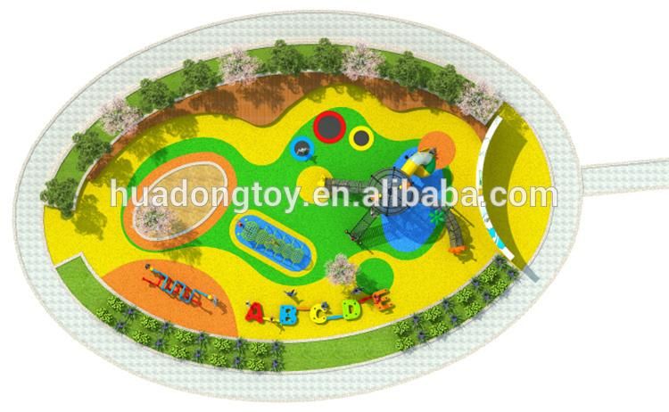 Factory Price Custom Large Children Outdoor Playground Equipment for Garden