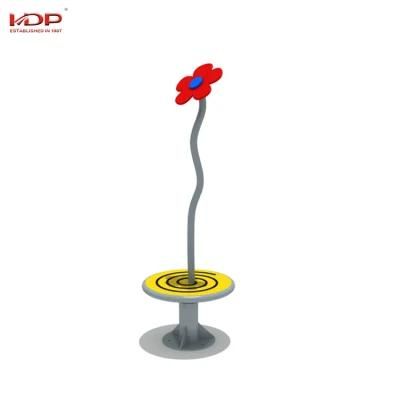 High Quality Flower Type Kids Revolving Chairs Outdoor Fitness Equipment
