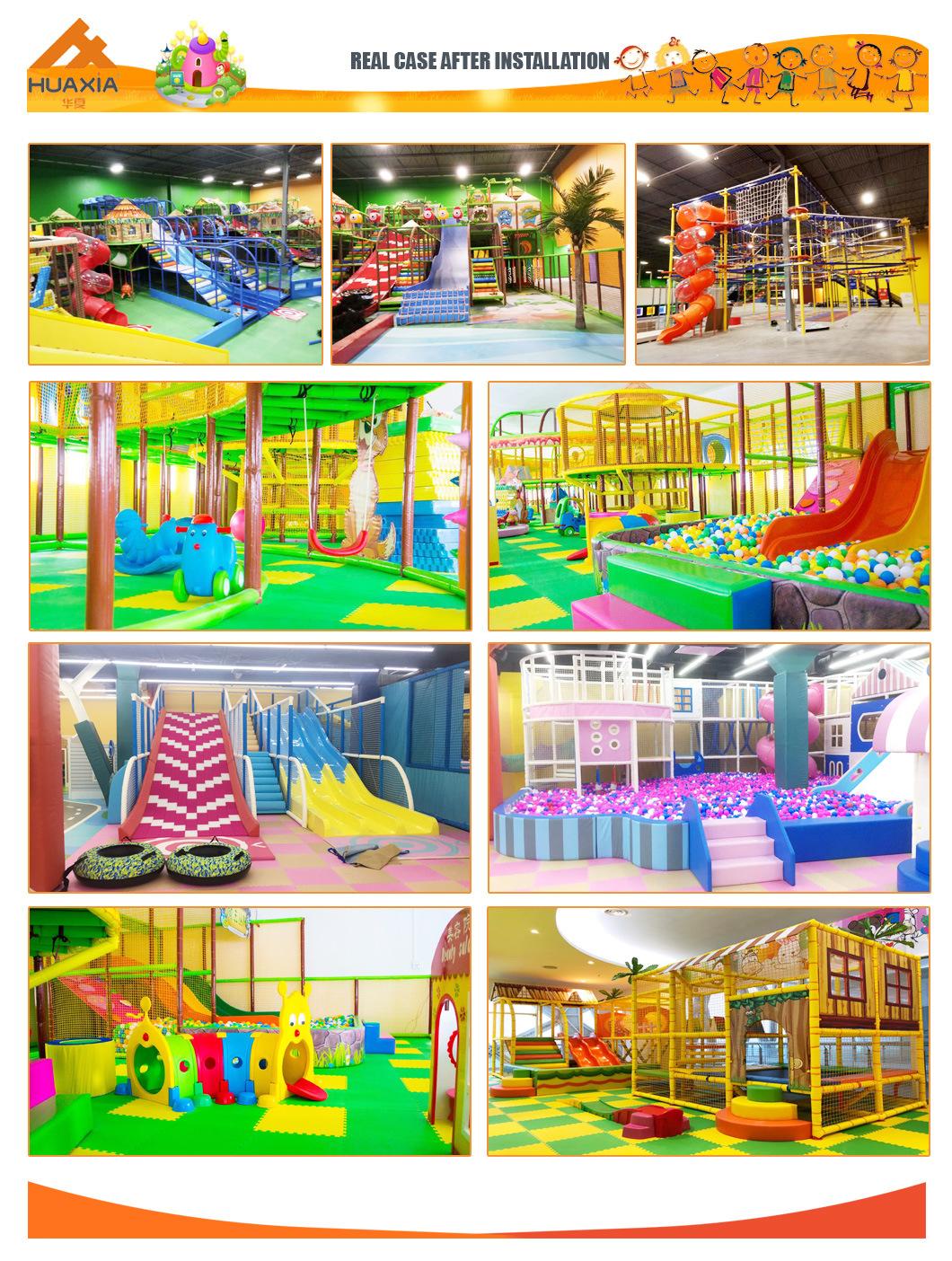 Customized Kids Soft Play Climbing Children Playground Indoor, Indoor Playground with Ball Pool and Colorful Slides
