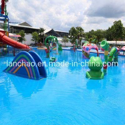 Mini Rainbow Slide Fiberglass Water Park Equipment