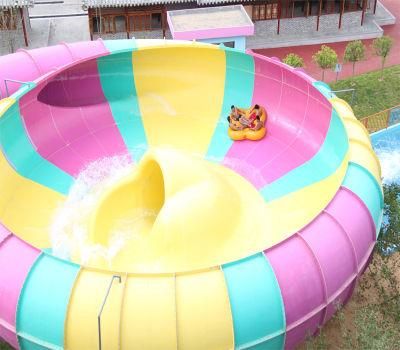 Super Bowl Fiberglass Waterslides (WS096)