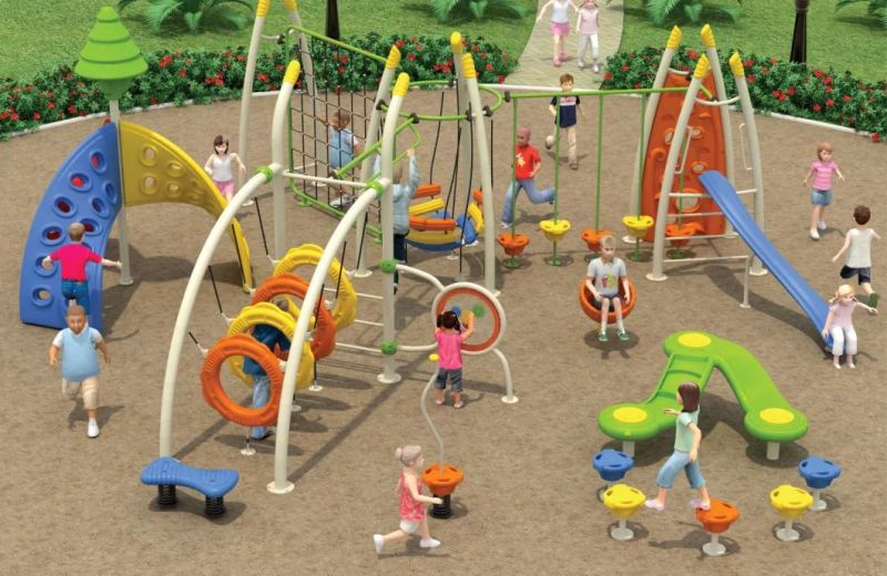 Multifunction Interactive Kids Outdoor Playground (TY-70603)