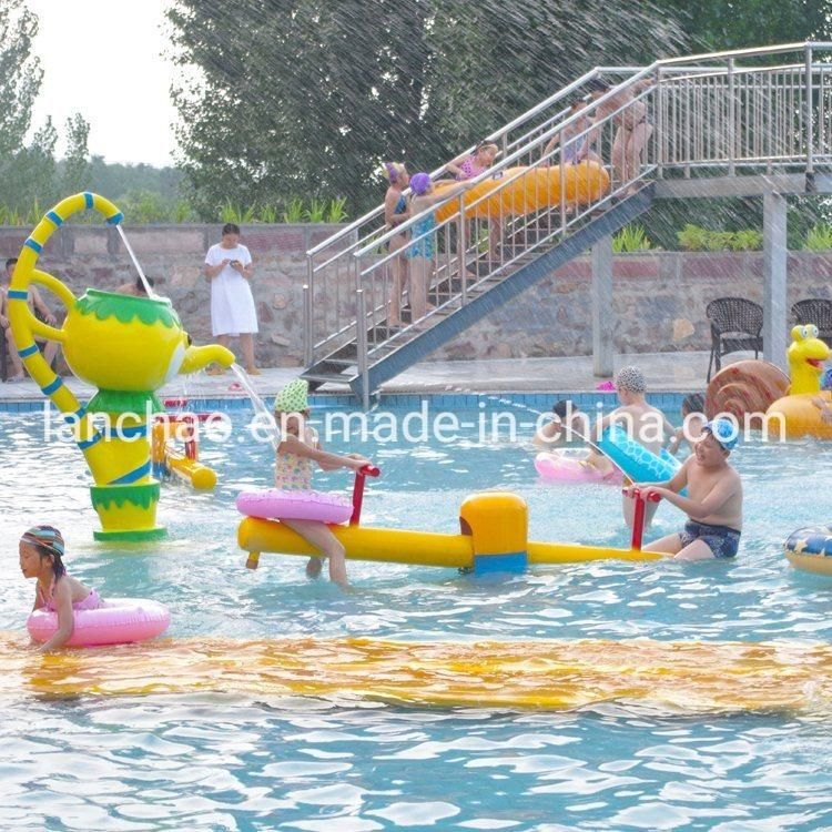 Fiberglass Material Water Amusement Park Splash Small Toys Equipment