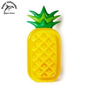 Manufacture Wholesale Giant Inflatable PVC Adult Floatie Lounge Pineapple Swimming Pool Float Water Air Mattress Toy