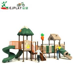 Kids Galvanized Pipe 89mm Preschool Large Plastic Playground with Good Quality