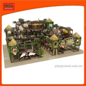 Forest Indoor Playground Theme Jungle Children Soft Playground for Sale