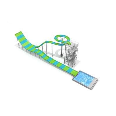 Adult Amusement Aqua Theme Park Equipment Boomernago Water Slide (LC-WS13)