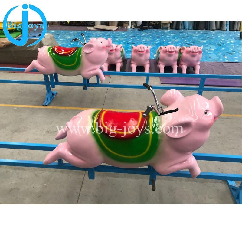 Human Powered Racing Pig Game Rides for Sale/ Racing Game Rides for Sale