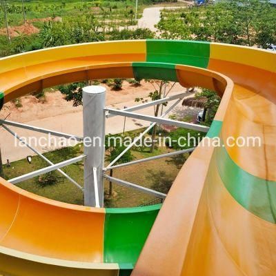 Outdoor Big Size Spiral Water Slide for Amusement Park