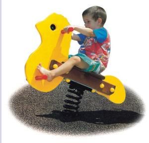 Kindergarten and Outdoor Plastic Rocking Horse Rider