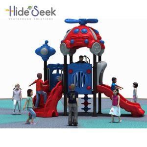 Children Amusement Plastic Outdoor Playground (HS00801)