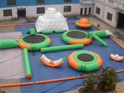 High Quality Inflatable Trampoline Waterpark 20*20m/65.6*65.5FT