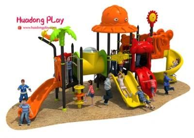 Plastic Outdoor Children Playground Slide