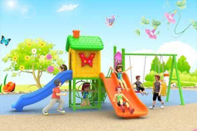 Plastic Playground Slide Funny Children Playground Equipment Outdoor Slide Plastic Set--Amusement Park Equipment Playground